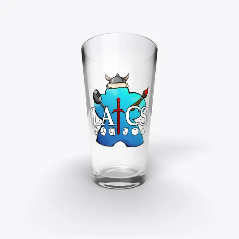 LAtCS pint glass